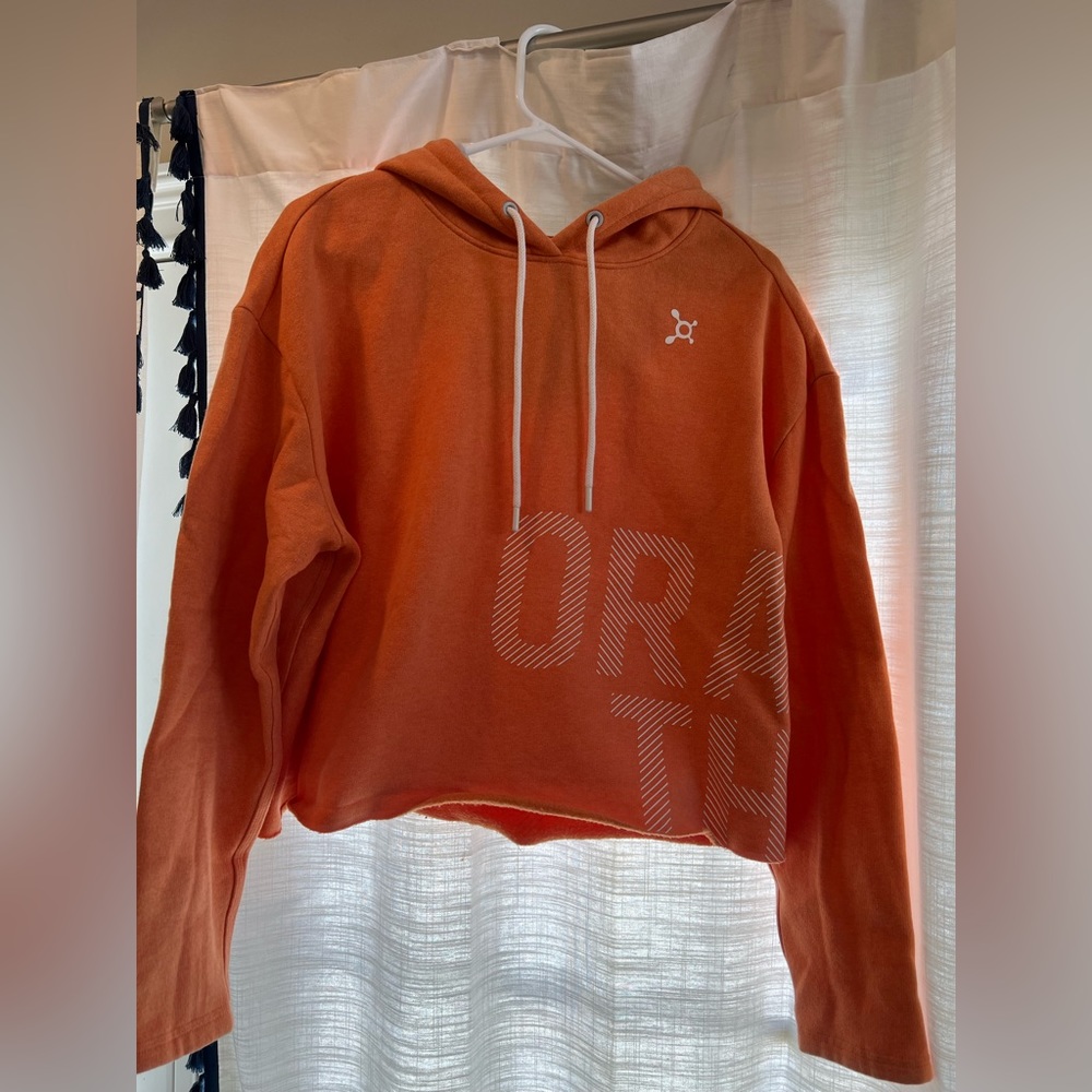 Cropped Orangetheory sweatshirt